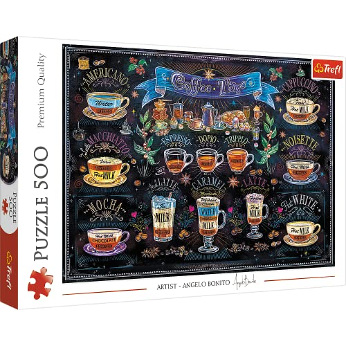 Puzzle 500 Kaffezeit, Zeit für Kaffee, Angelo Bonito Puzzle 500 Kaffezeit, Zeit für Kaffee, Angelo Bonito von Trefl
