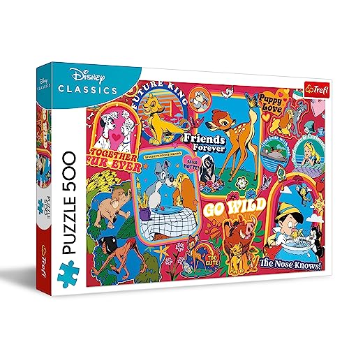 Trefl 37465 Klassische Puzzles für Erwachsene und Kinder ab 10 Jahren, Mehrfarbig von Trefl