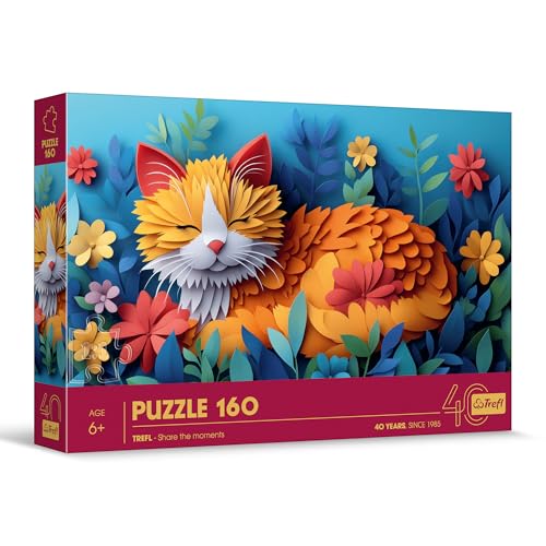 Puzzle Premium Plus 160 Jubiläum - Katze von Trefl