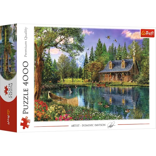 Trefl 45005 Nachmittagsidylle 4000 Teile, Premium Quality, für Erwachsene und Kinder ab 15 Jahren Puzzle, Farbig von Trefl