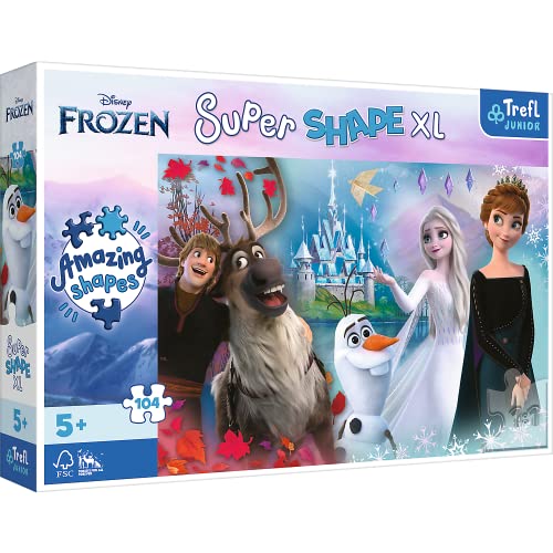 Junior Super Shape XL Puzzle 104 Teile - Disney Frozen Junior Super Shape XL Puzzle 104 Teile - Disney Frozen von Trefl