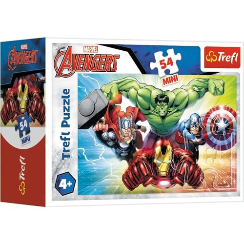 Trefl - 54 Mini, Helden, Disney Marvel The Avengers 54166 Trefl - 54 Mini, Helden, Disney Marvel The Avengers 54166 von Trefl
