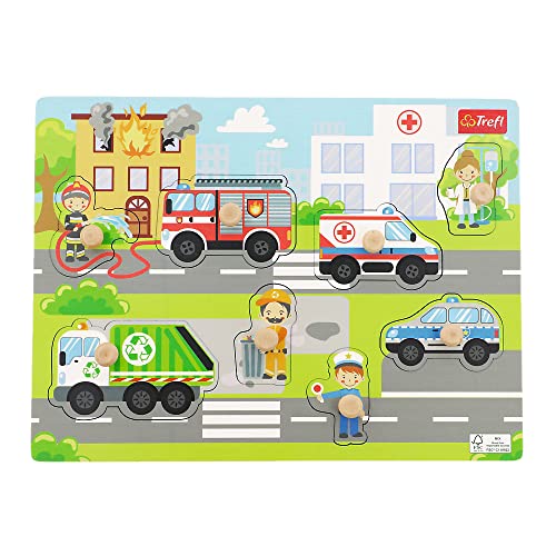 Trefl 61635 Holzspielzeug, Bunt Trefl 61635 Holzspielzeug, Bunt von Trefl