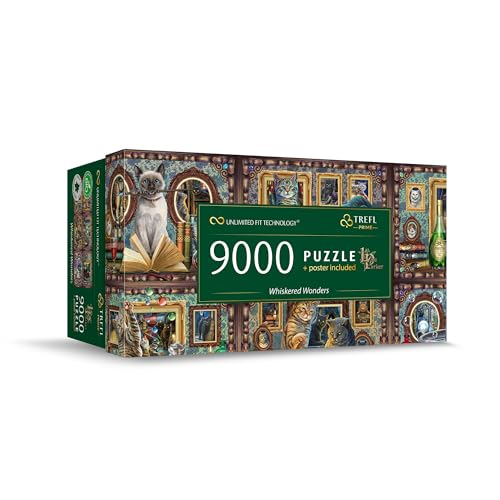 Trefl UFT Puzzle 9000- Whiskered Wonders/Lisa Parker_L with fee FSC Mix 70% von Trefl