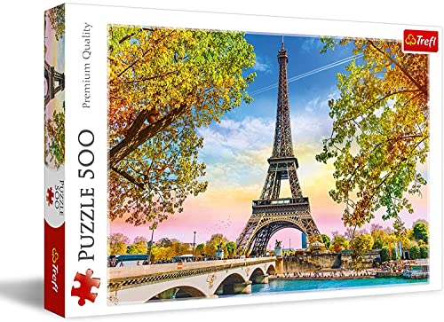 Trefl 916 37330 Romantisches EA 500 Teile, Premium Quality, für Erwachsene und Kinder ab 10 Jahren 500pcs Romantic Paris, Coloured, Farbig Trefl 916 37330 Romantisches EA 500 Teile, Premium Quality, für Erwachsene und Kinder ab 10 Jahren 500pcs Romantic Paris, Coloured, Farbig von Trefl