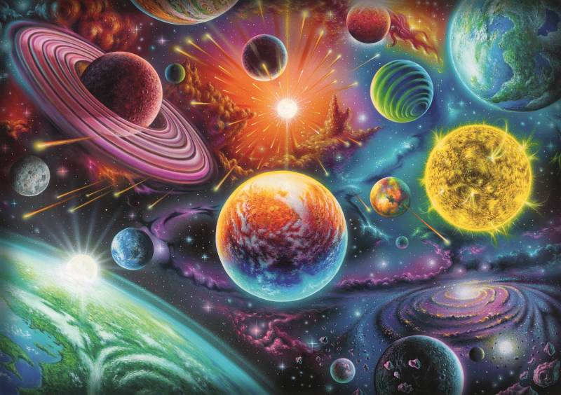 Trefl Abenteuer Im Weltraum 1000 Teile Puzzle Trefl-10931 von Trefl