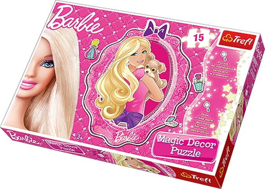 Trefl Barbie Puzzle Magic Decor 15 Teile Puzzle Trefl-14604 von Trefl