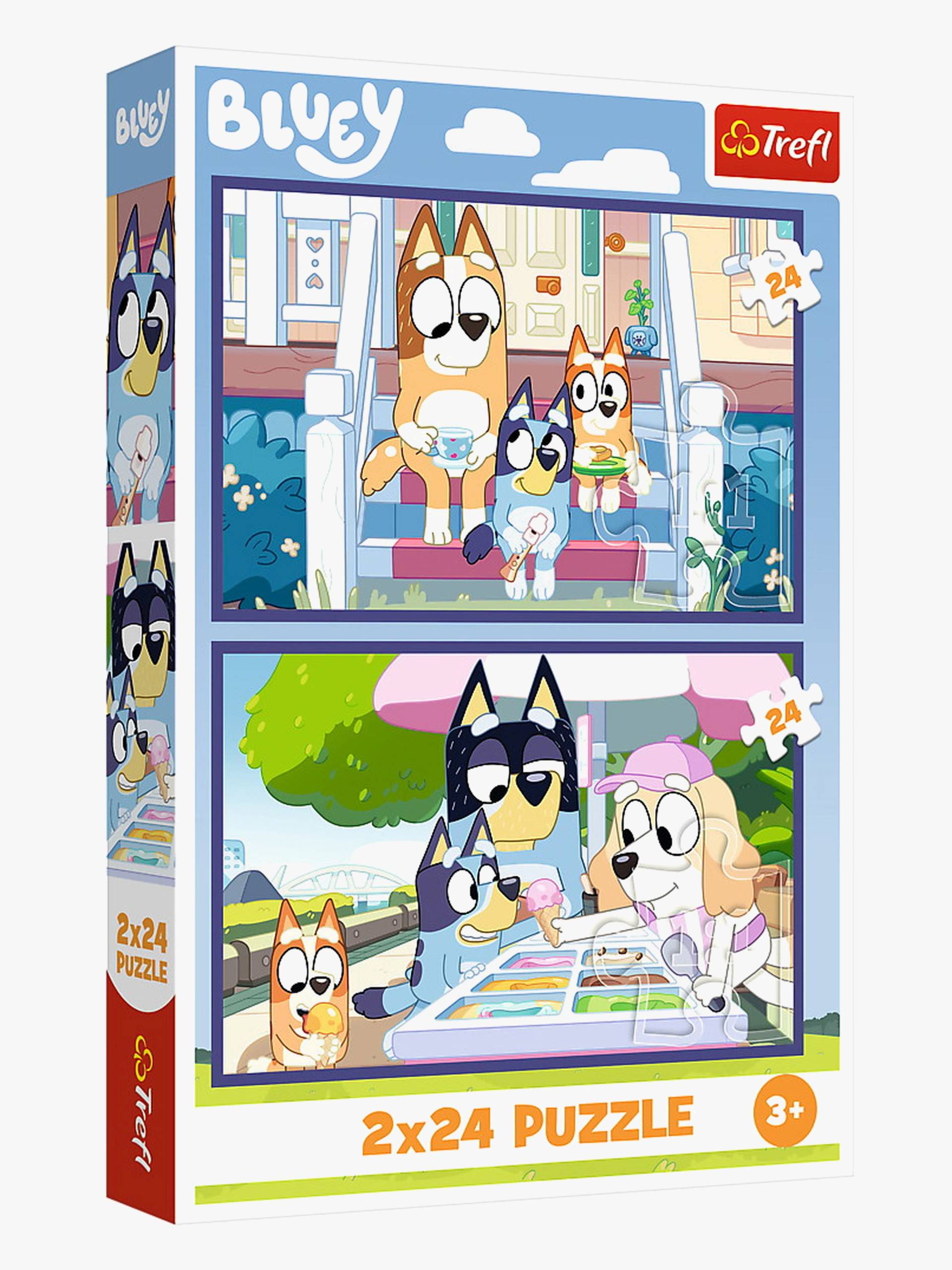 Trefl Bluey Puzzles 2x24 Teile Trefl Bluey Puzzles 2x24 Teile von Trefl