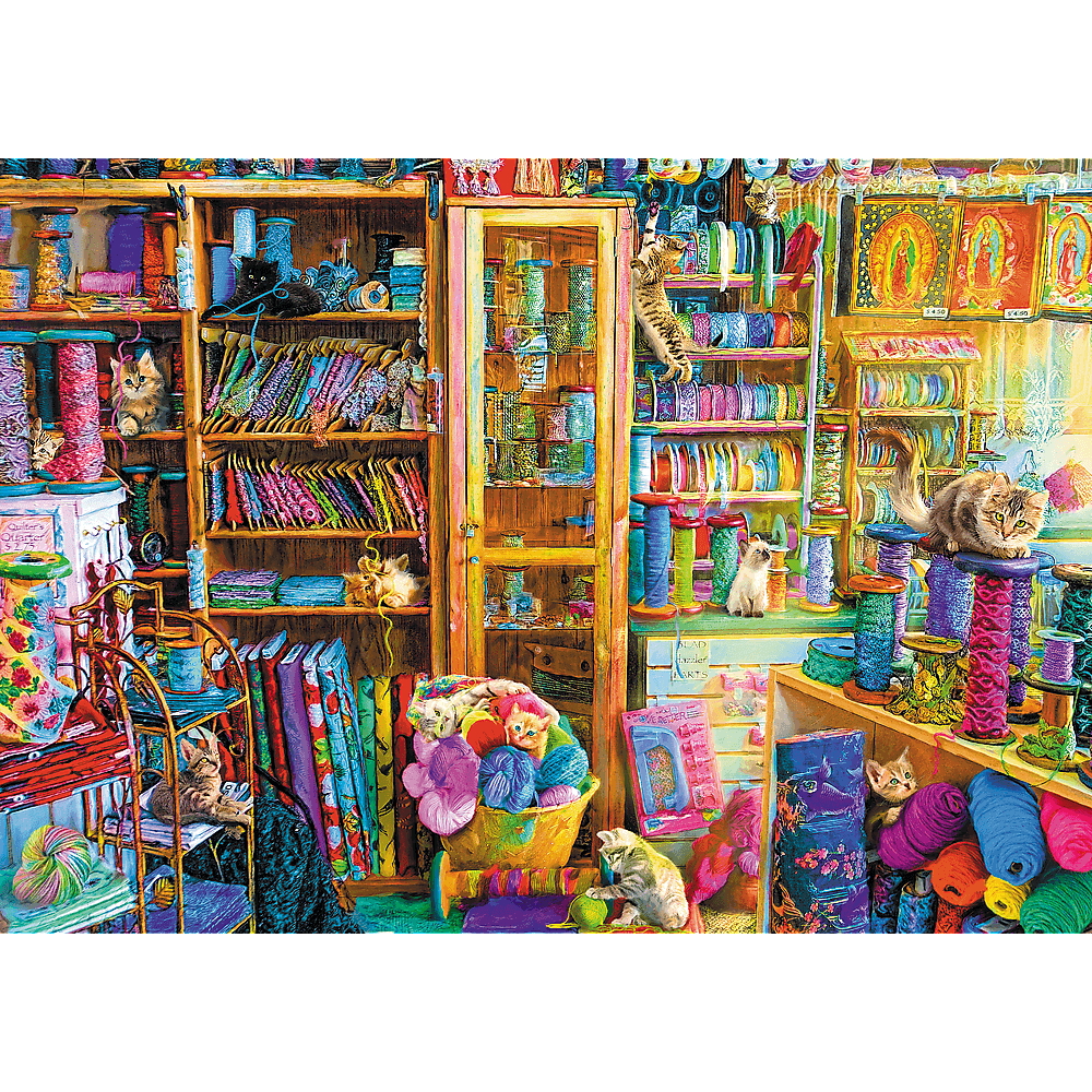 Trefl Cat Paradise 2000 Teile Puzzle Trefl-27113 von Trefl