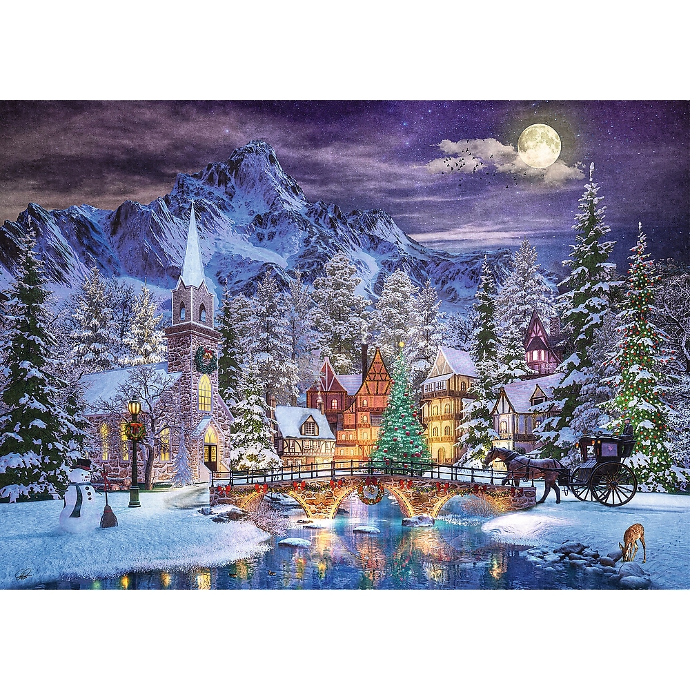 Trefl Christmas Atmosphere 1000 Teile Puzzle Trefl-10629 von Trefl