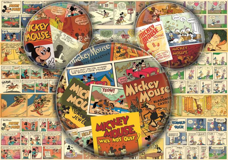 Trefl Comic Mickey Mouse - Disney Mickey Mouse And Friends 1000 Teile Puzzle Trefl-10904 von Trefl