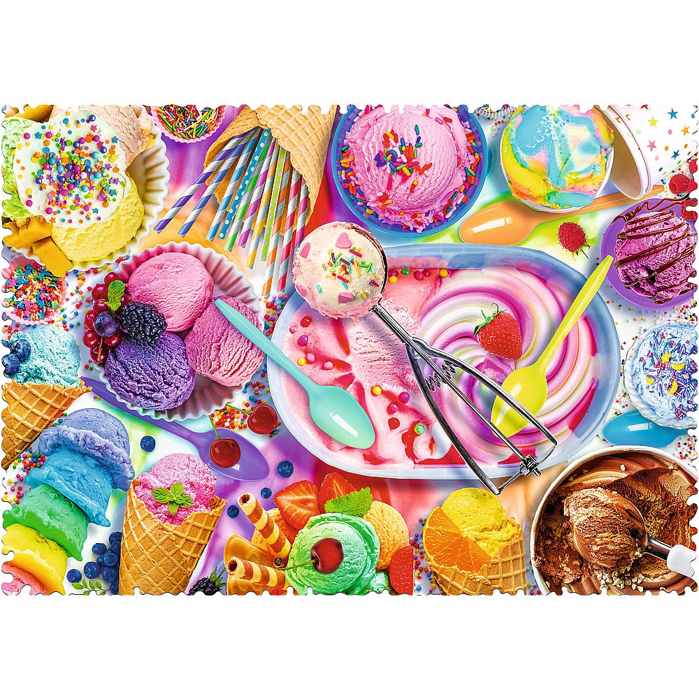 Trefl Crazy Shapes - Sweet Dream 600 Teile Puzzle Trefl-11119 von Trefl