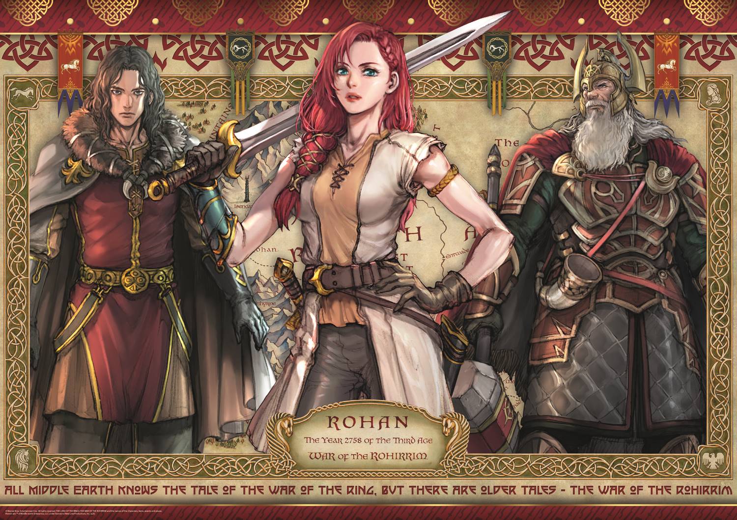 Trefl Der Herr Der Ringe: Der Krieg Der Rohirrim 1000 Teile Puzzle Trefl-10937 Trefl Der Herr Der Ringe: Der Krieg Der Rohirrim 1000 Teile Puzzle Trefl-10937 von Trefl