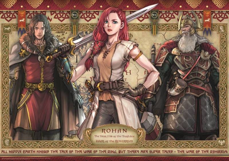 Trefl Der Herr Der Ringe: Der Krieg Der Rohirrim 1000 Teile Puzzle Trefl-10937 Trefl Der Herr Der Ringe: Der Krieg Der Rohirrim 1000 Teile Puzzle Trefl-10937 von Trefl