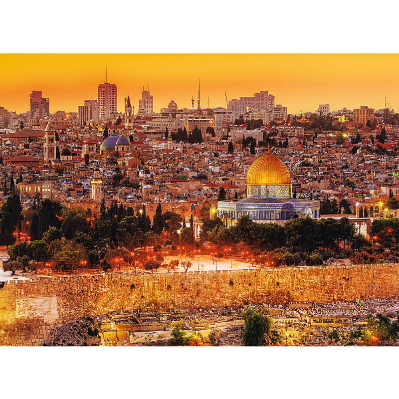 Trefl Die Dächer Jerusalems 3000 Teile Puzzle Trefl-33032 von Trefl