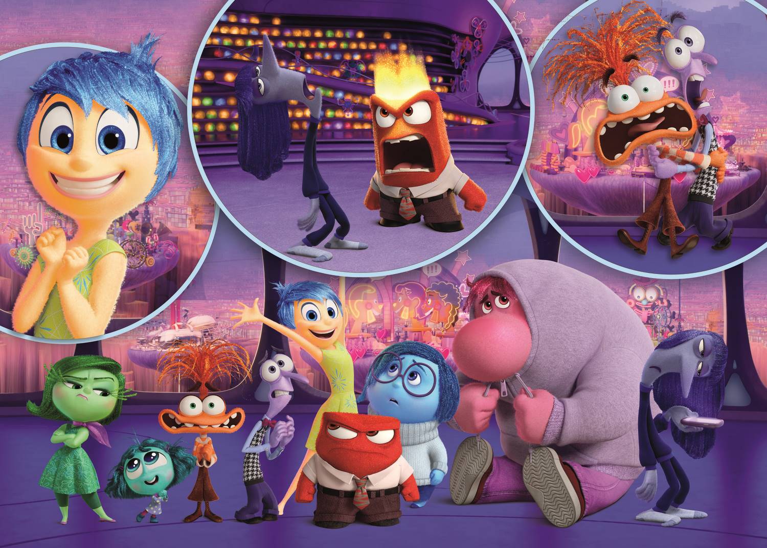 Trefl Die Emotionen Von Kindern - Disney Inside Out 2 200 Teile Puzzle Trefl-13305 von Trefl