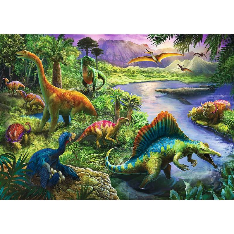 Trefl Dinosaurien 200 Teile Puzzle Trefl-13281 von Trefl