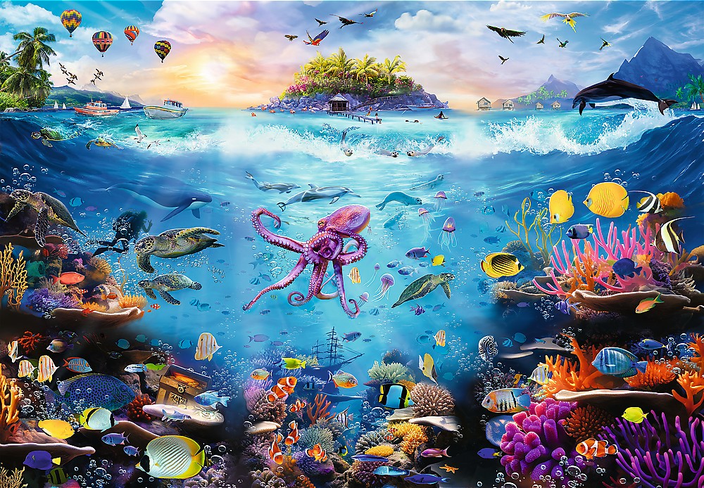 Trefl Dive into Underwater Paradise 13500 Teile Puzzle Trefl-81027 Trefl Dive into Underwater Paradise 13500 Teile Puzzle Trefl-81027 von Trefl