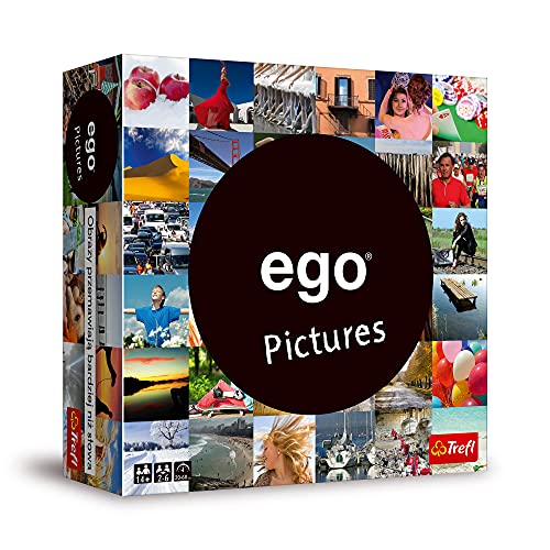 Trefl - Ego Pictures - Planschspiel, Bilder, Familien-Spiel, Vereinsspiel, Karty, 2 bis 6 Spieler, für Erwachsene und Kinder ab 14 Ja von Trefl