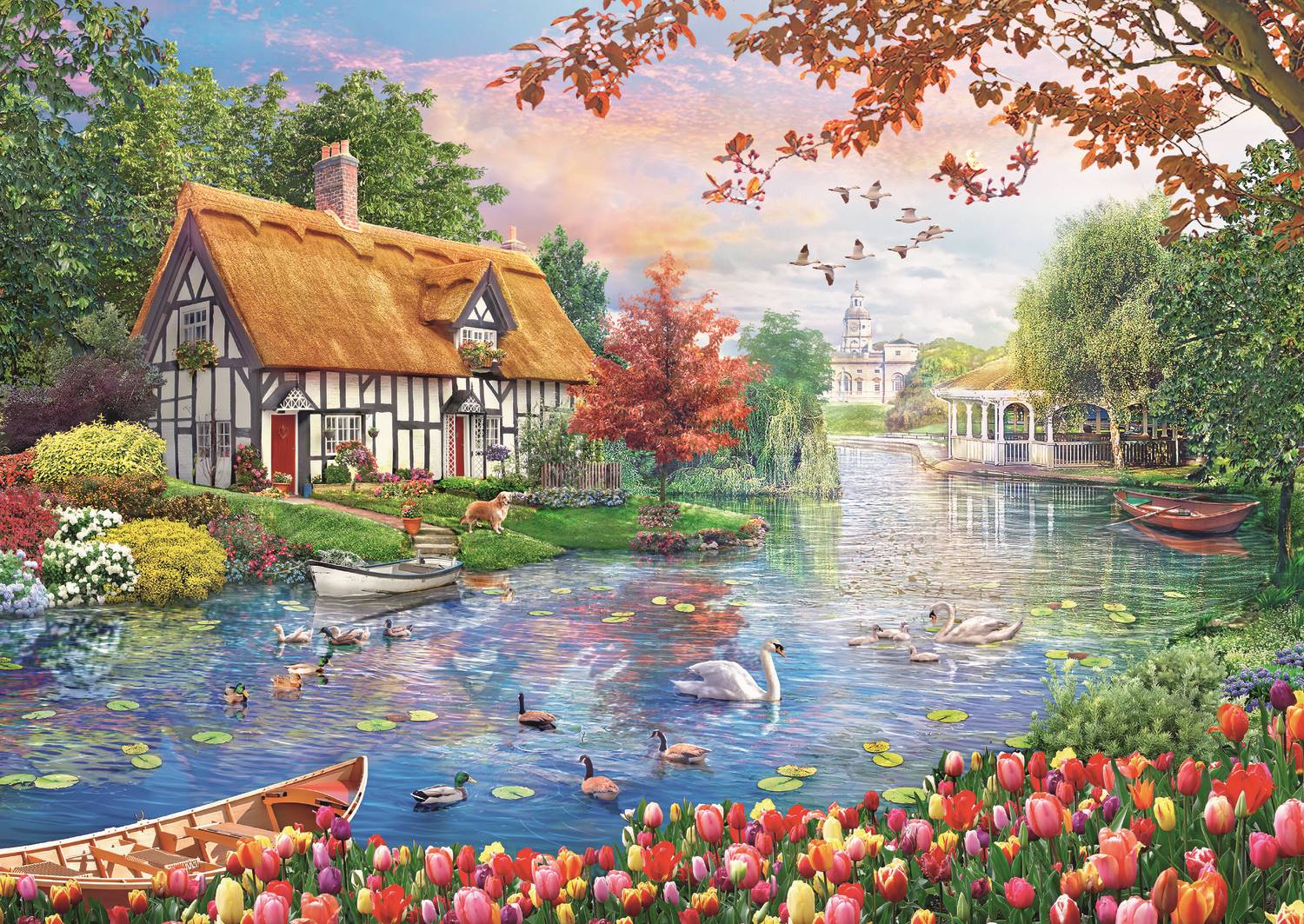 Trefl Eine Oase Der Ruhe 500 Teile Puzzle Trefl-37476 Trefl Eine Oase Der Ruhe 500 Teile Puzzle Trefl-37476 von Trefl