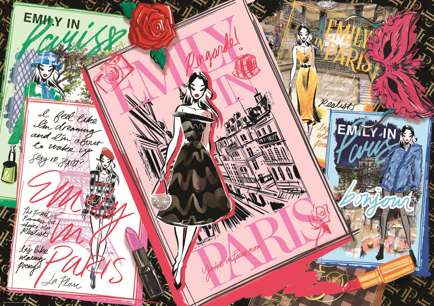 Trefl Emily In Paris: Fashion Magazine 1000 Teile Puzzle Trefl-10966 Trefl Emily In Paris: Fashion Magazine 1000 Teile Puzzle Trefl-10966 von Trefl