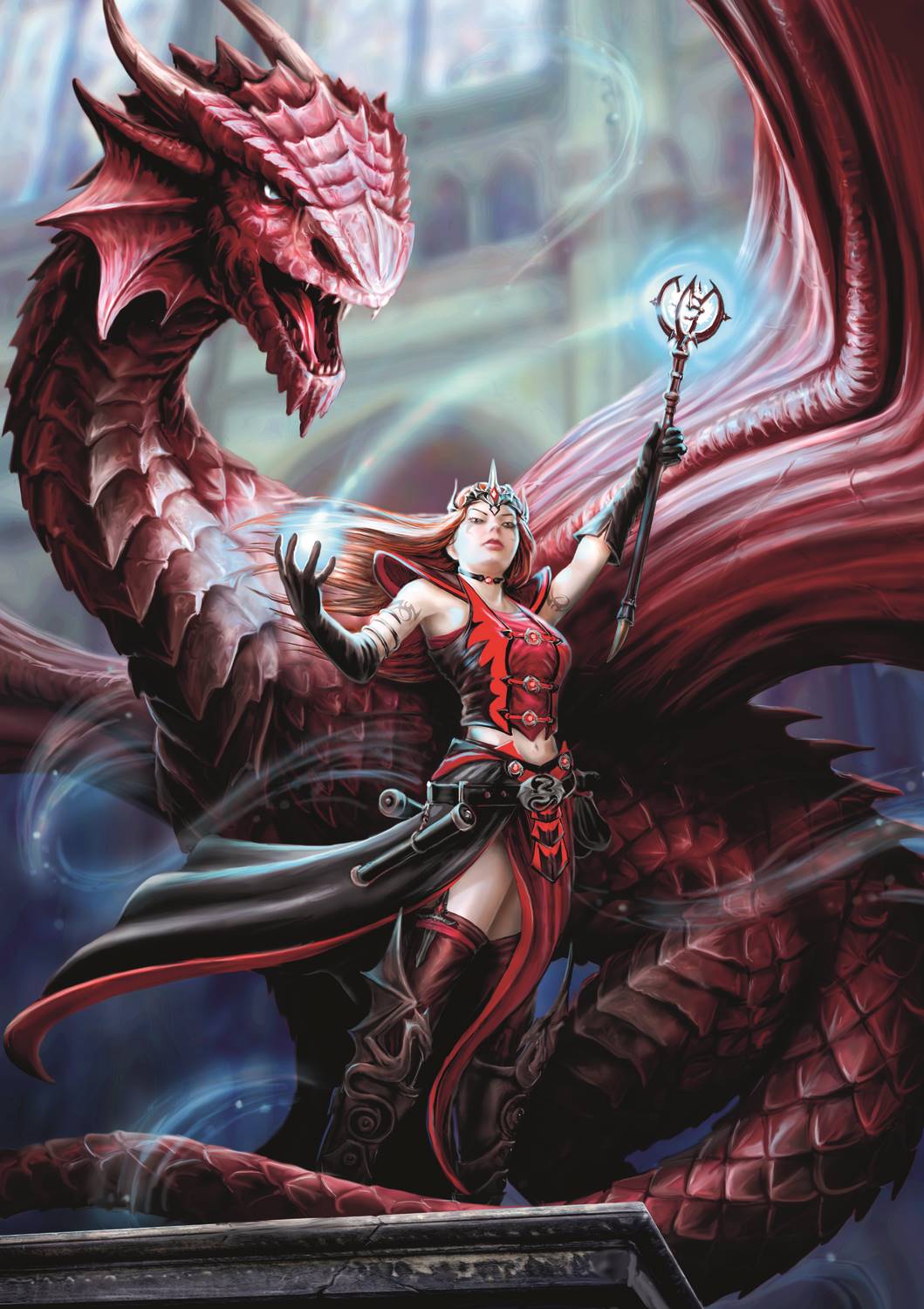 Trefl Fantasy Sammlung: Szkarlatny Mag 1000 Teile Puzzle Trefl-10902 Trefl Fantasy Sammlung: Szkarlatny Mag 1000 Teile Puzzle Trefl-10902 von Trefl