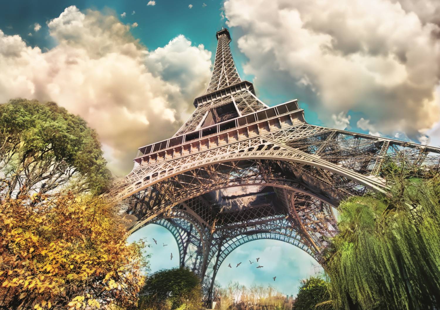 Trefl Foto-Odyssee: Eiffelturm In Paris, Frankreich 1000 Teile Puzzle Trefl-10815 von Trefl