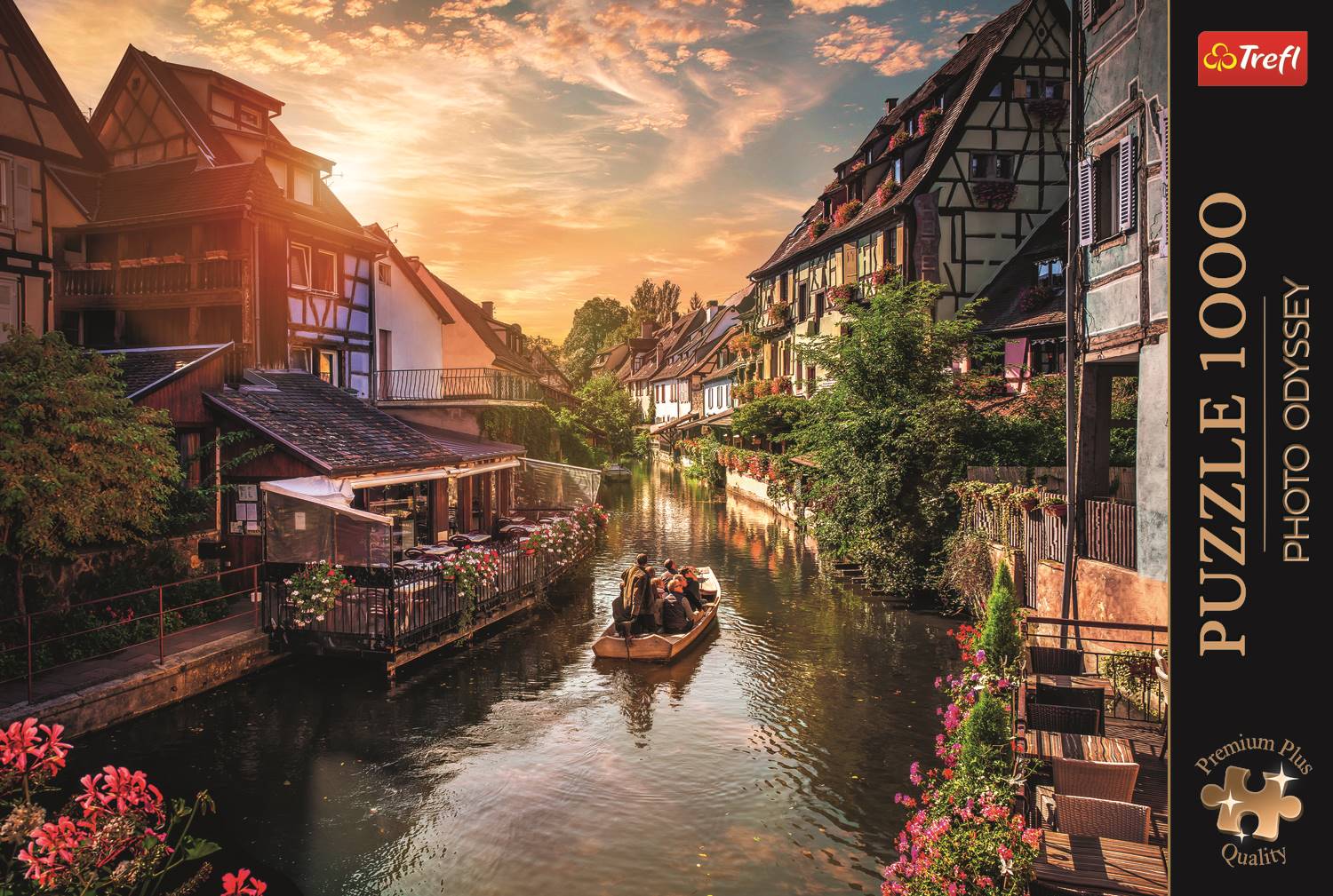 Trefl Foto-Odyssee: Klein-Venedig In Colmar. Frankreich 1000 Teile Puzzle Trefl-10816 von Trefl