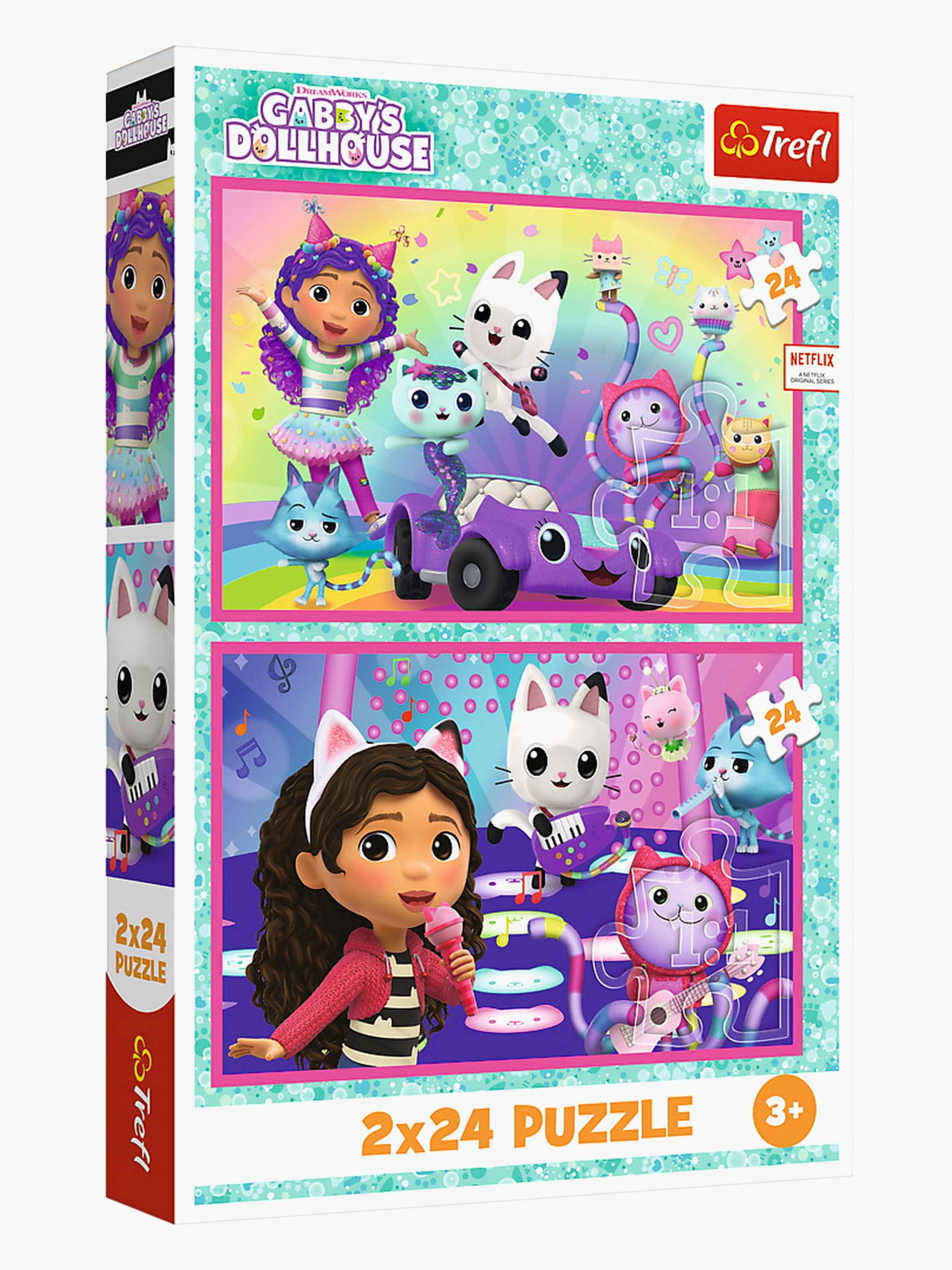 Trefl Gabby's Dollhouse Puzzles 2x24 Teile Trefl Gabby's Dollhouse Puzzles 2x24 Teile von Trefl