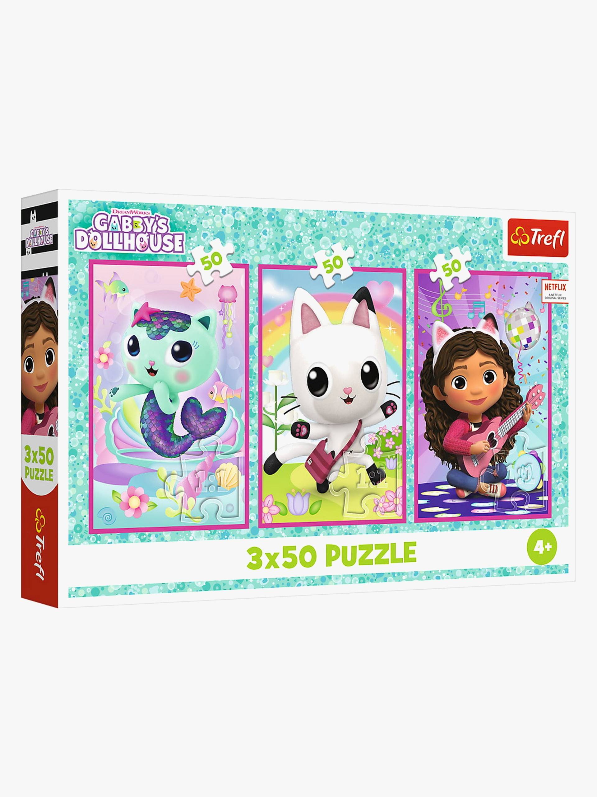 Trefl Gabby's Dollhouse Puzzles 3x50 Teile Trefl Gabby's Dollhouse Puzzles 3x50 Teile von Trefl