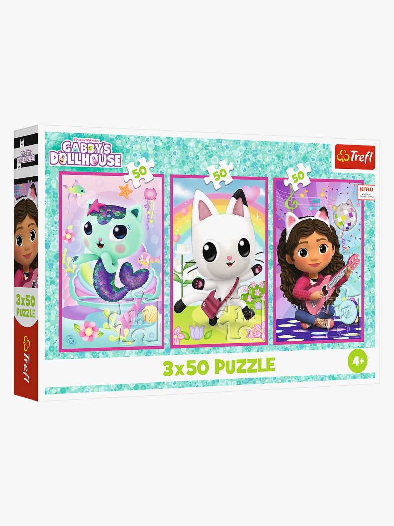Trefl Gabby's Dollhouse Puzzles 3x50 Teile Trefl Gabby's Dollhouse Puzzles 3x50 Teile von Trefl