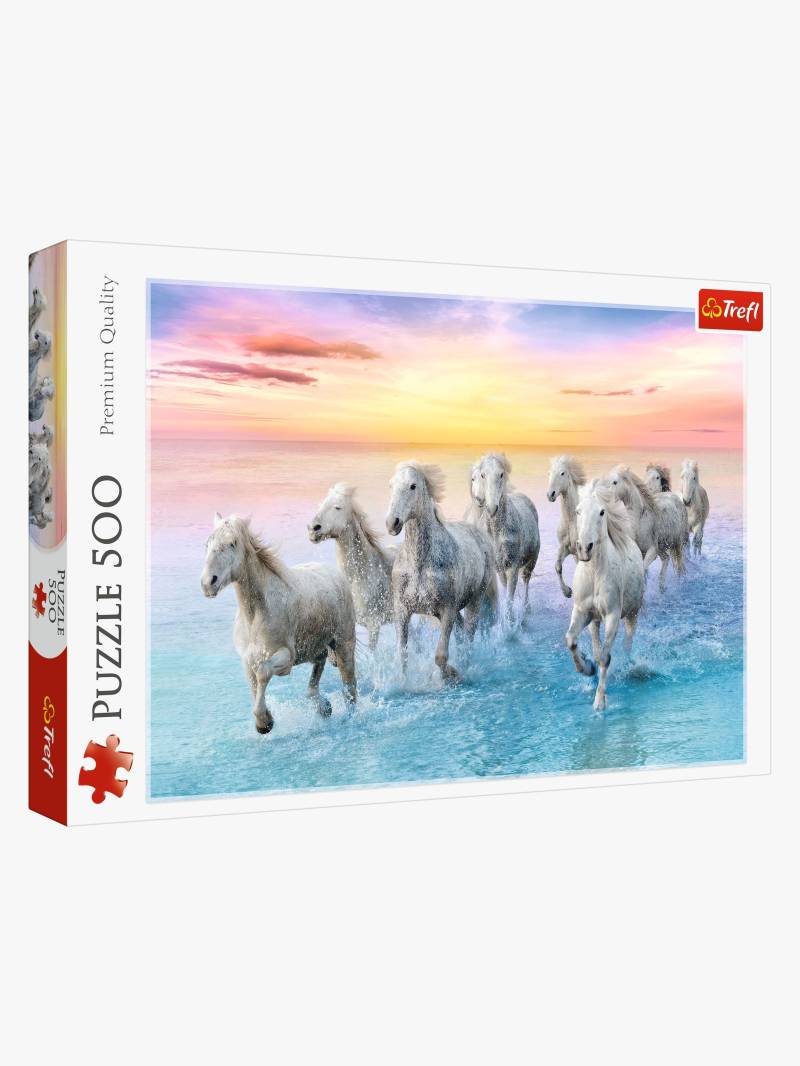 Trefl Galopperande Vita Hästar Puzzle 500 Teile von Trefl