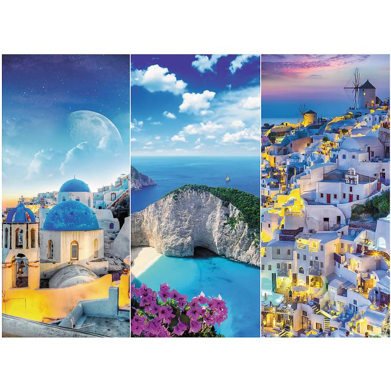 Trefl Greek Holidays 3000 Teile Puzzle Trefl-33073 von Trefl