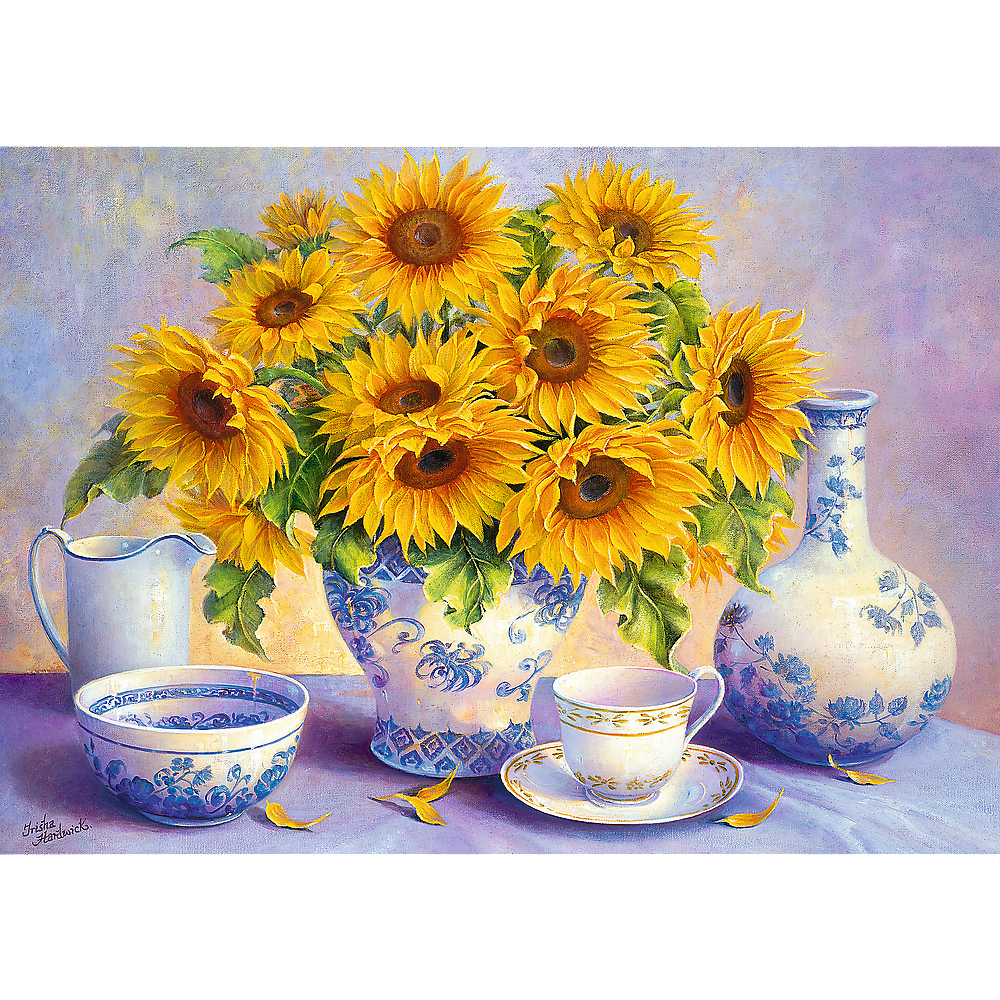 Trefl Hardwick Trisha - Sunflowers 500 Teile Puzzle Trefl-37293 von Trefl