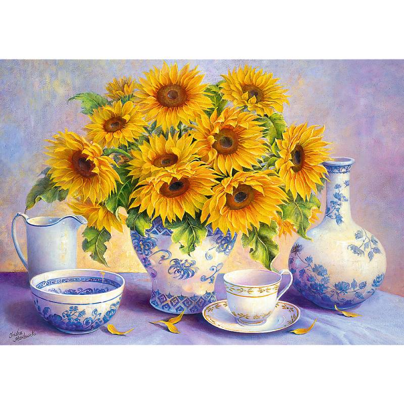 Trefl Hardwick Trisha - Sunflowers 500 Teile Puzzle Trefl-37293 von Trefl