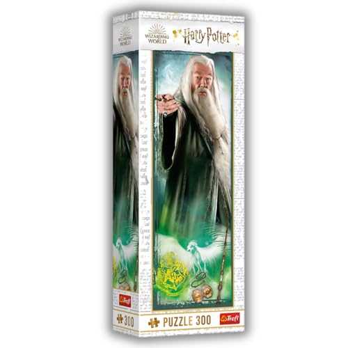 Trefl Harry Potter 300 Teile Puzzle - Albus Dumbledore Portrait Puzzle - Vertikales Zeichenformat - 16 cm x 48 cm - Wizarding World Puzzle für Kinder und Erwachsene Trefl Harry Potter 300 Teile Puzzle - Albus Dumbledore Portrait Puzzle - Vertikales Zeichenformat - 16 cm x 48 cm - Wizarding World Puzzle für Kinder und Erwachsene von Trefl