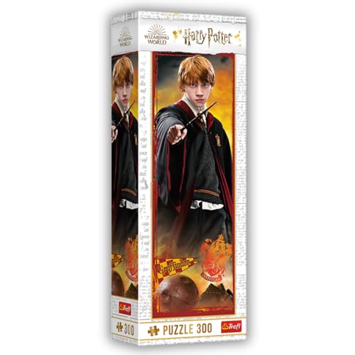 Trefl Harry Potter 300 Teile Puzzle - Ron Weasley Portrait Puzzle - Vertikales Zeichenformat - 16 cm x 48 cm - Wizarding World Puzzle für Kinder und Erwachsene Trefl Harry Potter 300 Teile Puzzle - Ron Weasley Portrait Puzzle - Vertikales Zeichenformat - 16 cm x 48 cm - Wizarding World Puzzle für Kinder und Erwachsene von Trefl