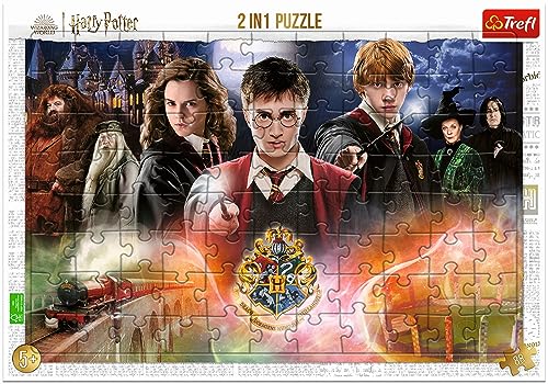Trefl Harry Potter - Rahmenpuzzle XXL + Malvorlage von Trefl