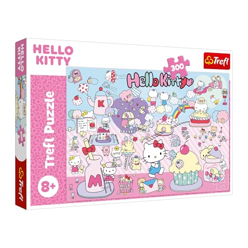 Trefl – Hello Kitty, Entdecke die Welt von Hello Kitty – 300-teiliges Puzzle – Buntes Puzzle mit der Zeichentrickfigur, kreative Unterhaltung, Spaß für Kinder ab 8 Jahren Trefl – Hello Kitty, Entdecke die Welt von Hello Kitty – 300-teiliges Puzzle – Buntes Puzzle mit der Zeichentrickfigur, kreative Unterhaltung, Spaß für Kinder ab 8 Jahren von Trefl