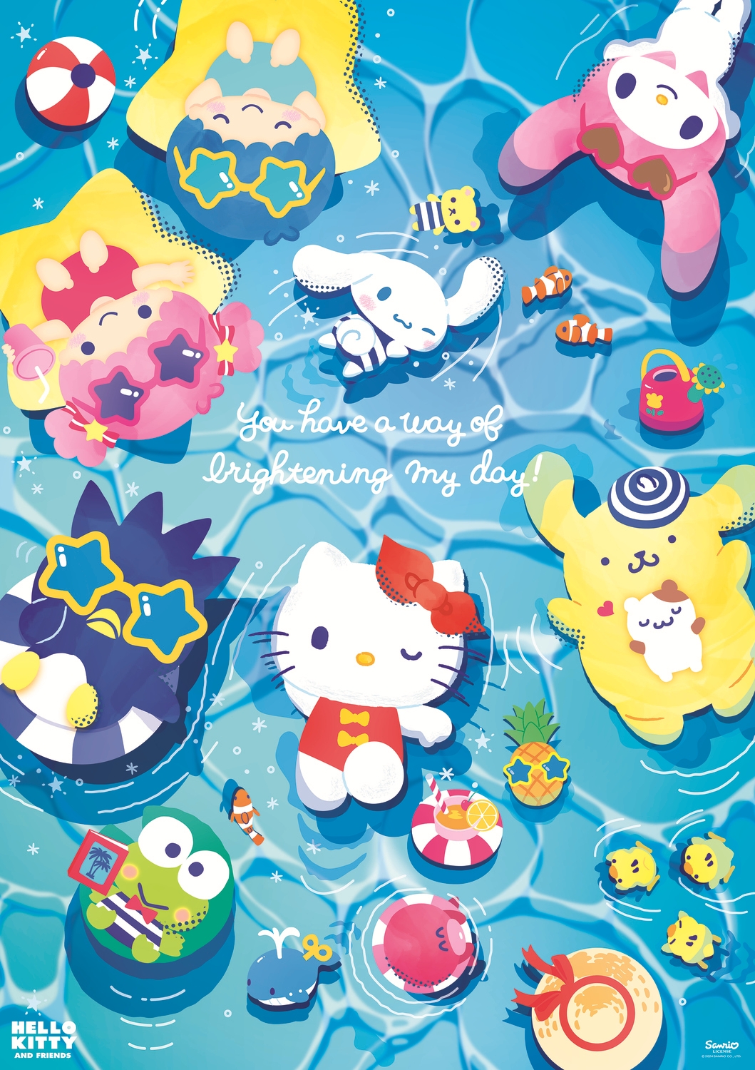 Trefl Hello Kitty Summer Vibes 1000 Teile Puzzle Trefl-12067 Trefl Hello Kitty Summer Vibes 1000 Teile Puzzle Trefl-12067 von Trefl