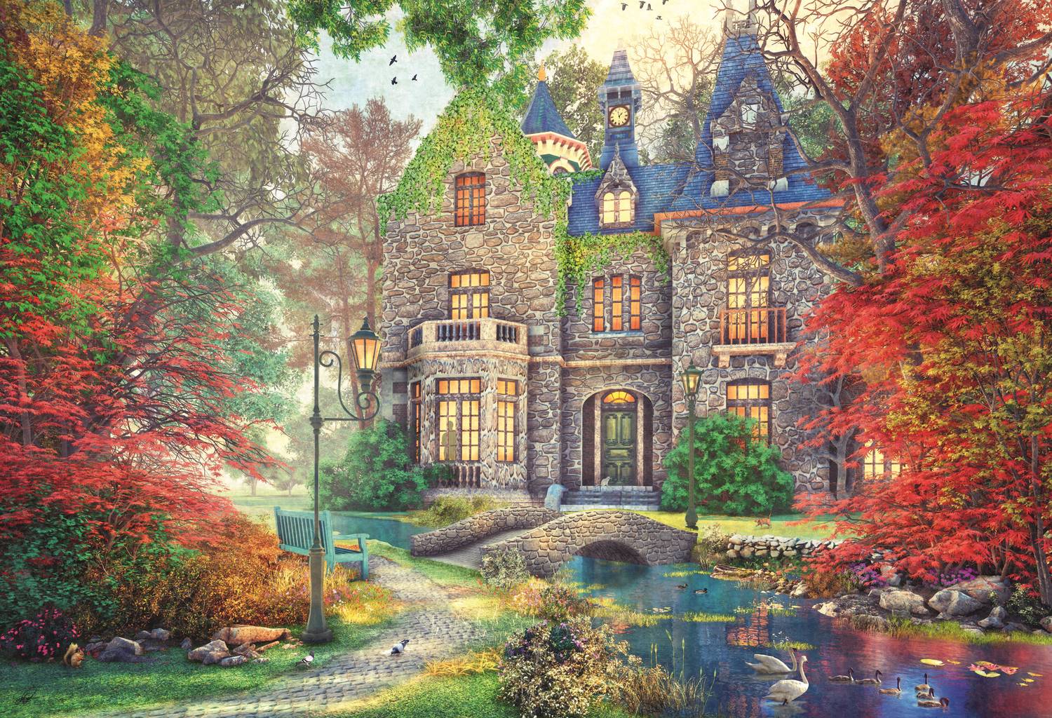 Trefl Herbstliche Villa 1500 Teile Puzzle Trefl-26213 Trefl Herbstliche Villa 1500 Teile Puzzle Trefl-26213 von Trefl