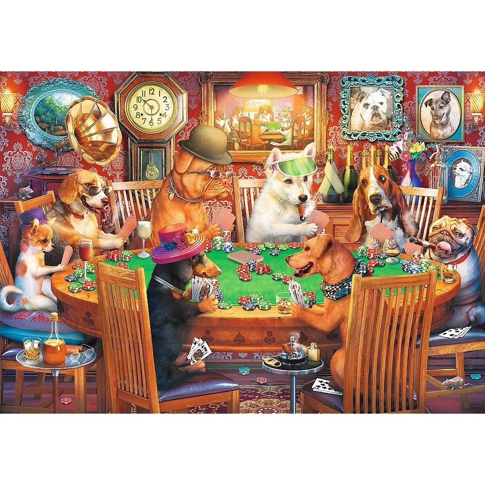 Trefl Hidden Shapes - Game Night 1086 Teile Puzzle Trefl-10749 Trefl Hidden Shapes - Game Night 1086 Teile Puzzle Trefl-10749 von Trefl