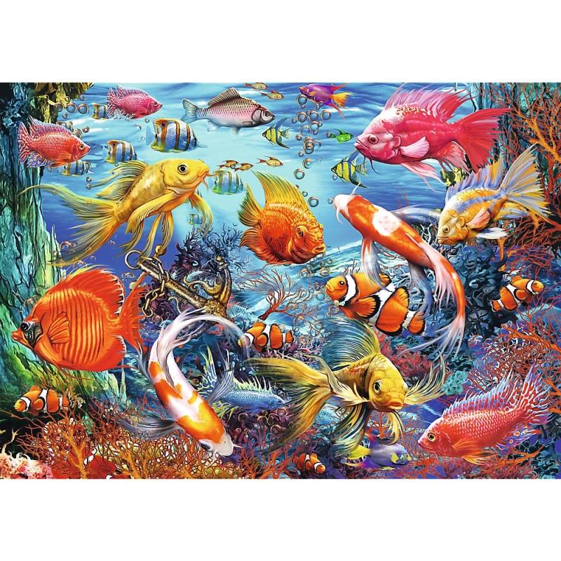 Trefl Hidden Shapes - Underwater Life 1000 Teile Puzzle Trefl-10676 von Trefl
