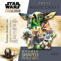 Holz Puzzle Sonderform 500 + 5 - Star Wars von Trefl