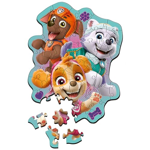 Holz Puzzle Junior 50 - Paw Patrol von Trefl