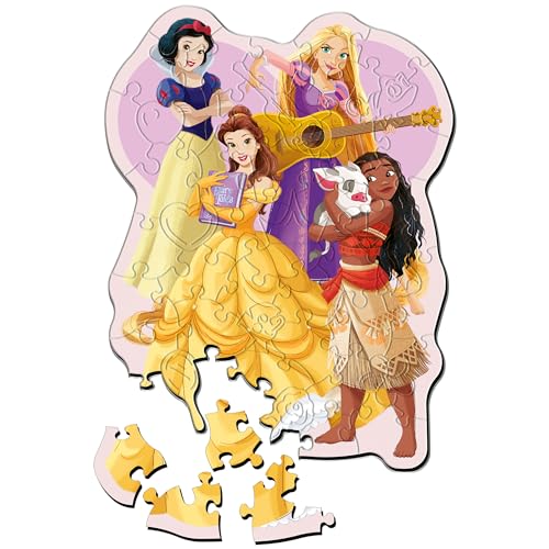Holz Puzzle Junior 50 - Disney Princess von Trefl