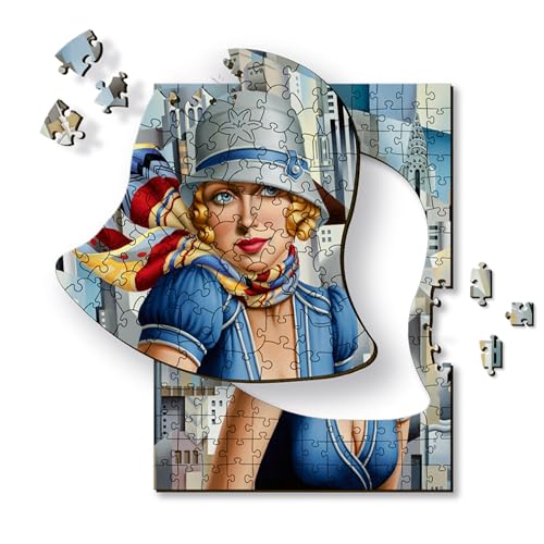 Trefl - Holzpuzzle: Sommer in der Stadt, Catherine ABEL - Künstlerisches Holzpuzzle, Berühmte Gemälde, Berühmte Künstler, für Erwachsene und Kinder ab 9 Jahren Trefl - Holzpuzzle: Sommer in der Stadt, Catherine ABEL - Künstlerisches Holzpuzzle, Berühmte Gemälde, Berühmte Künstler, für Erwachsene und Kinder ab 9 Jahren von Trefl