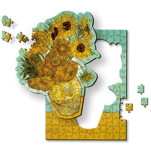 Trefl - Holzpuzzle: Sonnenblumen, Vincent Van Gogh - 200 Teile, Künstlerisches Puzzle Wooden Puzzle, Berühmte Bilder, Bekannte Künstler, für Erwachsene und Kinder ab 9 Jahren Trefl - Holzpuzzle: Sonnenblumen, Vincent Van Gogh - 200 Teile, Künstlerisches Puzzle Wooden Puzzle, Berühmte Bilder, Bekannte Künstler, für Erwachsene und Kinder ab 9 Jahren von Trefl