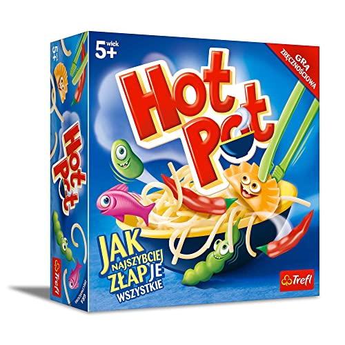 Trefl - Hot Pot - Dynamisches Handwerksspiel, Auslöser Zutaten aus Schüsse, Alle Spiele gleichzeitig, Familienspiel für Erwachsene und Kinder ab 5 Jahren Trefl - Hot Pot - Dynamisches Handwerksspiel, Auslöser Zutaten aus Schüsse, Alle Spiele gleichzeitig, Familienspiel für Erwachsene und Kinder ab 5 Jahren von Trefl