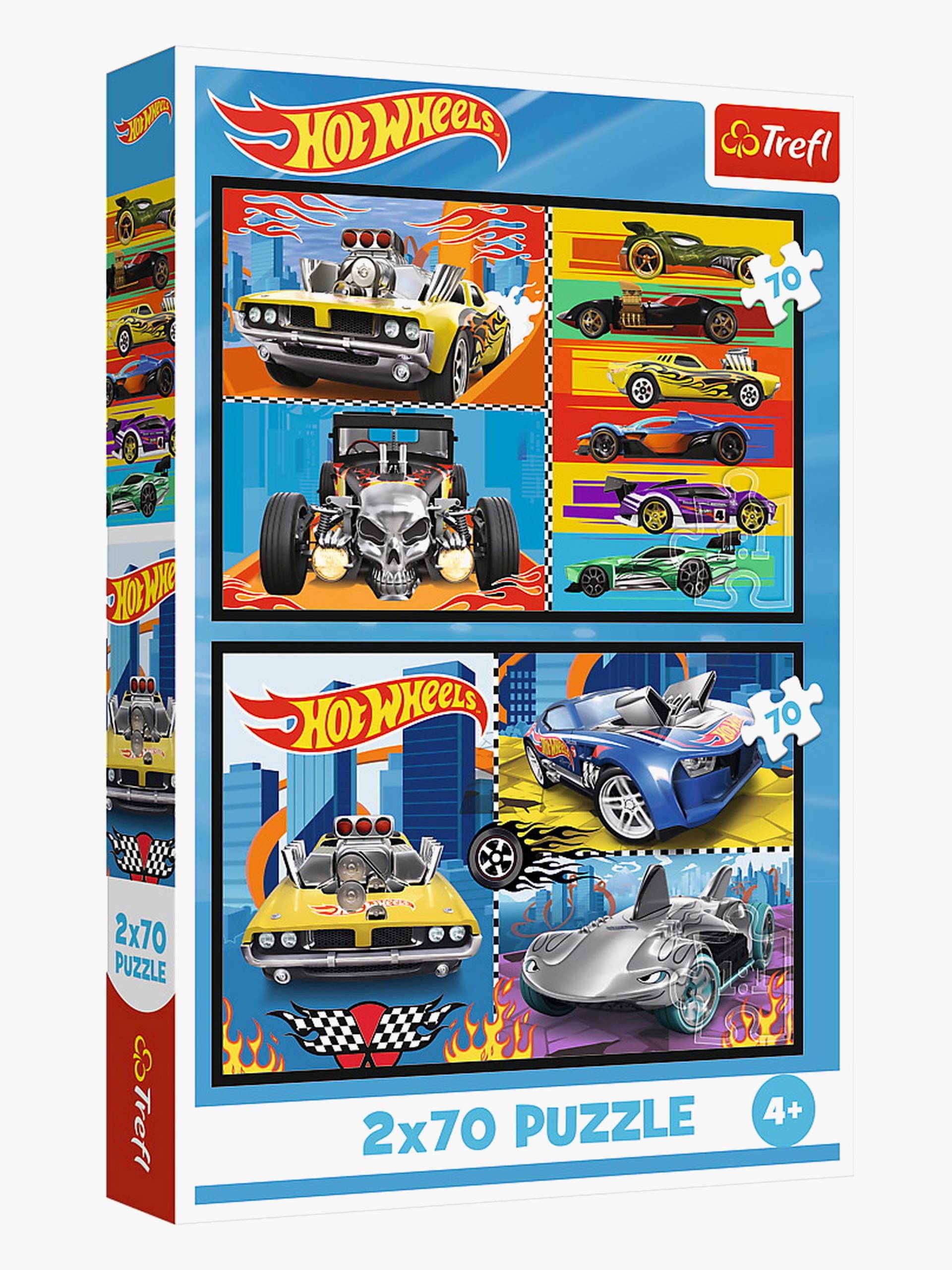 Trefl Hot Wheels Puzzles 2x70 Teile Trefl Hot Wheels Puzzles 2x70 Teile von Trefl